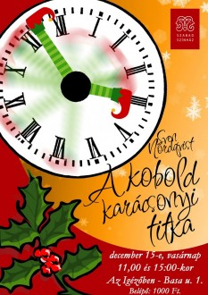 A kobold karácsonyi titka - a Szabad Színház mesejátéka vasárnap az Igézőben